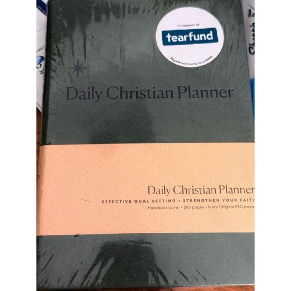 Daily Christian Planner Sealed New